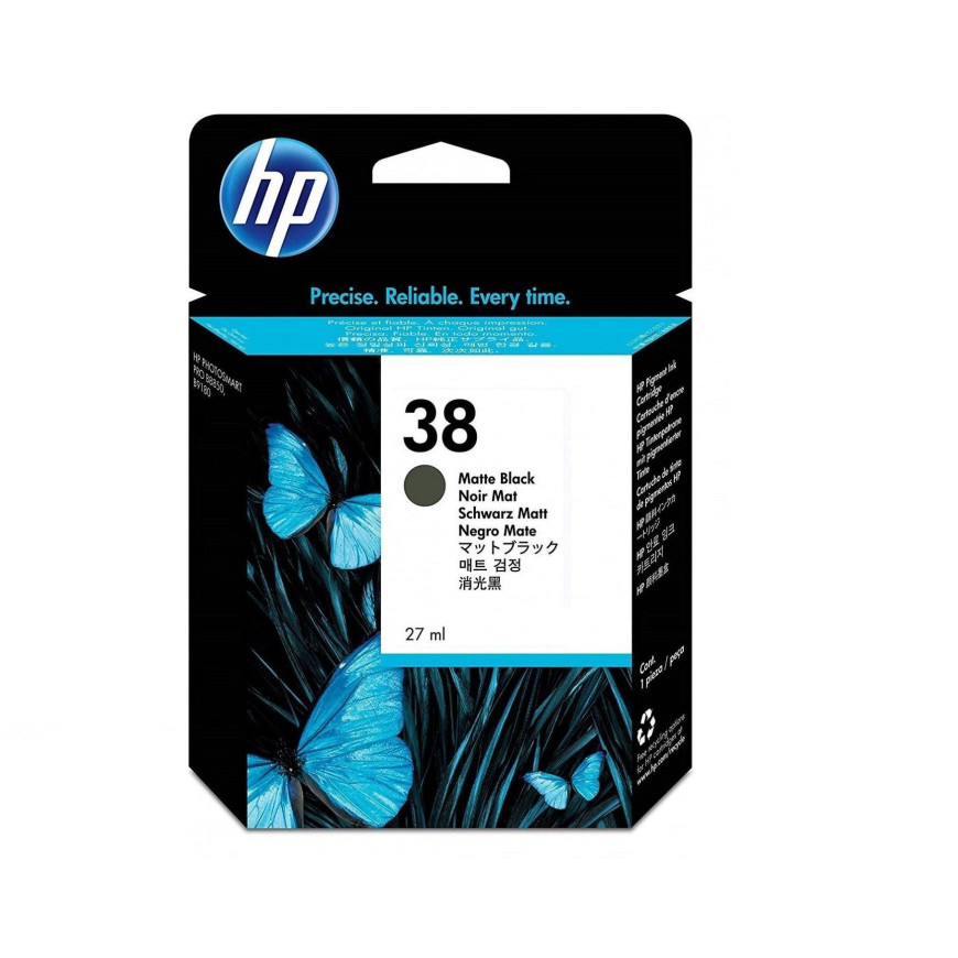 HP Tusz nr 38 C9412A Matt Black 27ml 