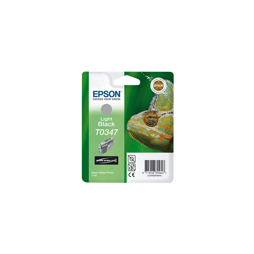 Epson Tusz Stylus Photo 2100 T0347 Light Black 440 stron