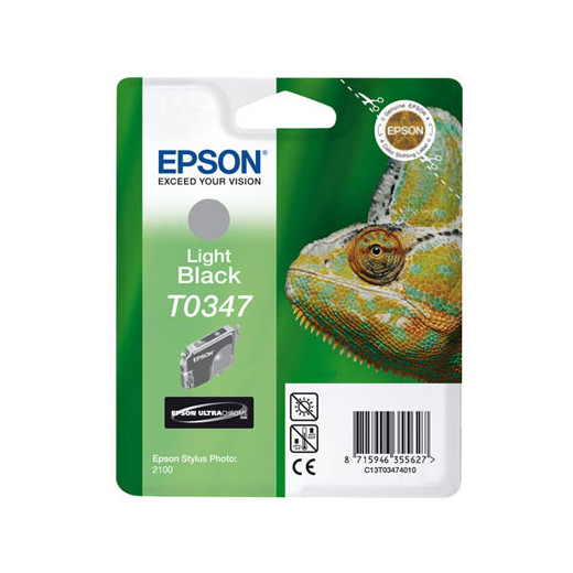 Epson Tusz Stylus Photo 2100 T0347 Light Black 440 stron