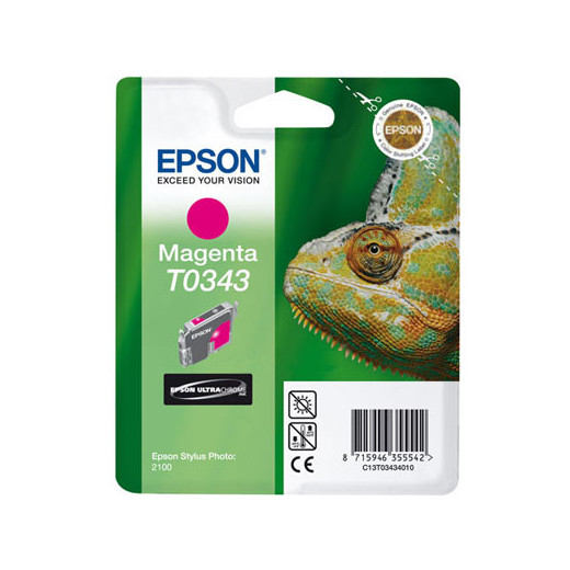 Epson Tusz Stylus Photo 2100 T0343 Magenta 440 stron