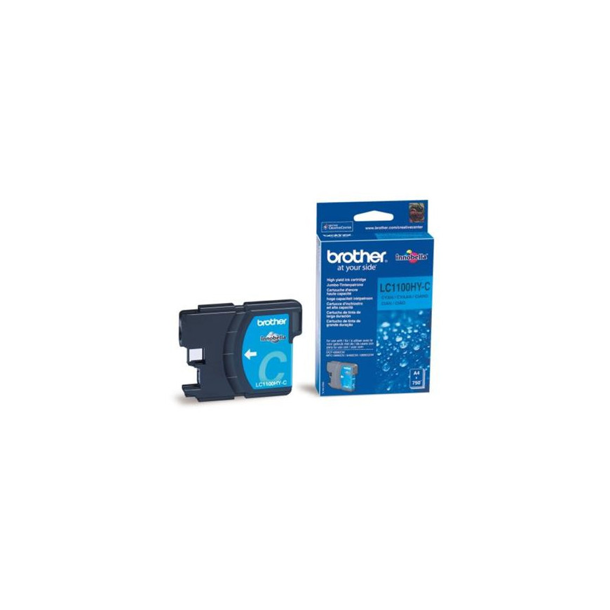 Brother Tusz LC1100 Cyan HC 750str 700 stron