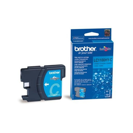 Brother Tusz LC1100 Cyan HC 750str 700 stron