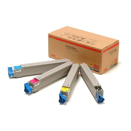 OKI Toner C96/C98 CMYK 43112702 4pack