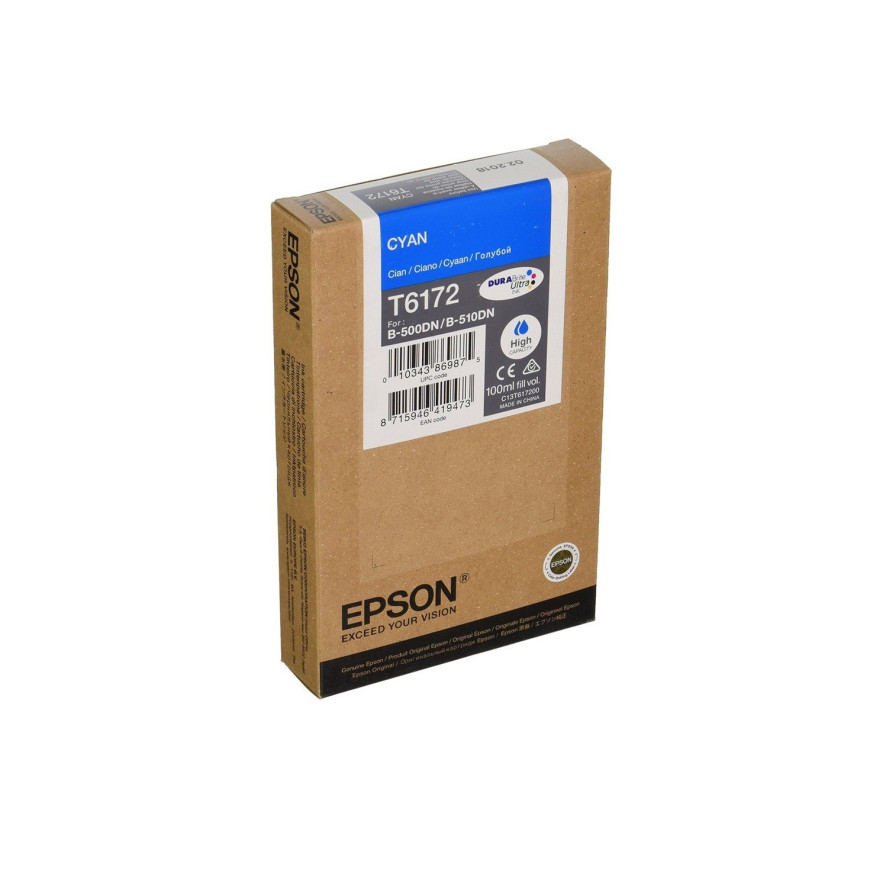 Epson Tusz B500DN T6172 Cyan 7K