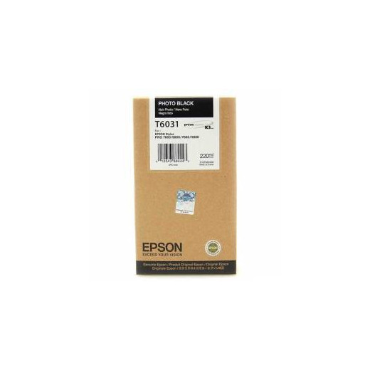 Epson Tusz Pro7800/7880 T6031 Black 220 ml