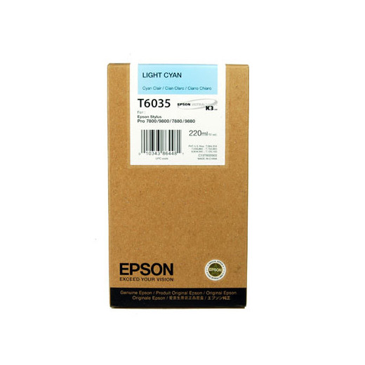 Epson Tusz Pro7800/7880 T6035 Light Cyan 220 ml