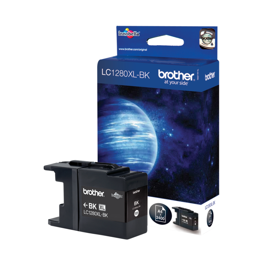 Brother Tusz LC1280XL Black 2,4K