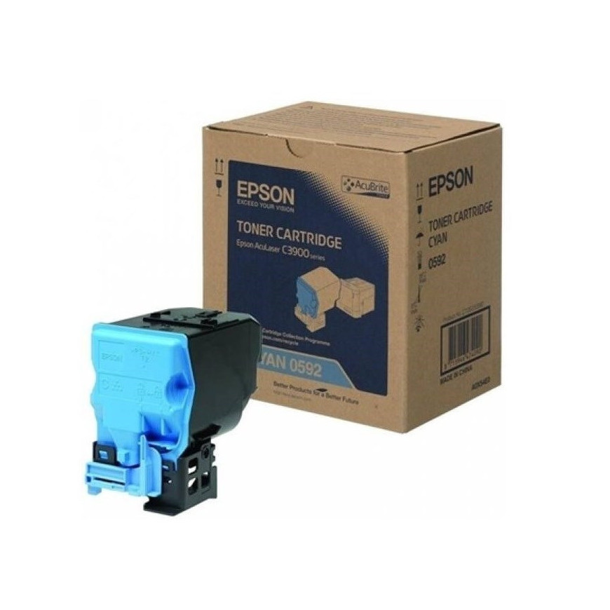 Epson Toner AcuLaser C3900 S050592 Cyan 6K