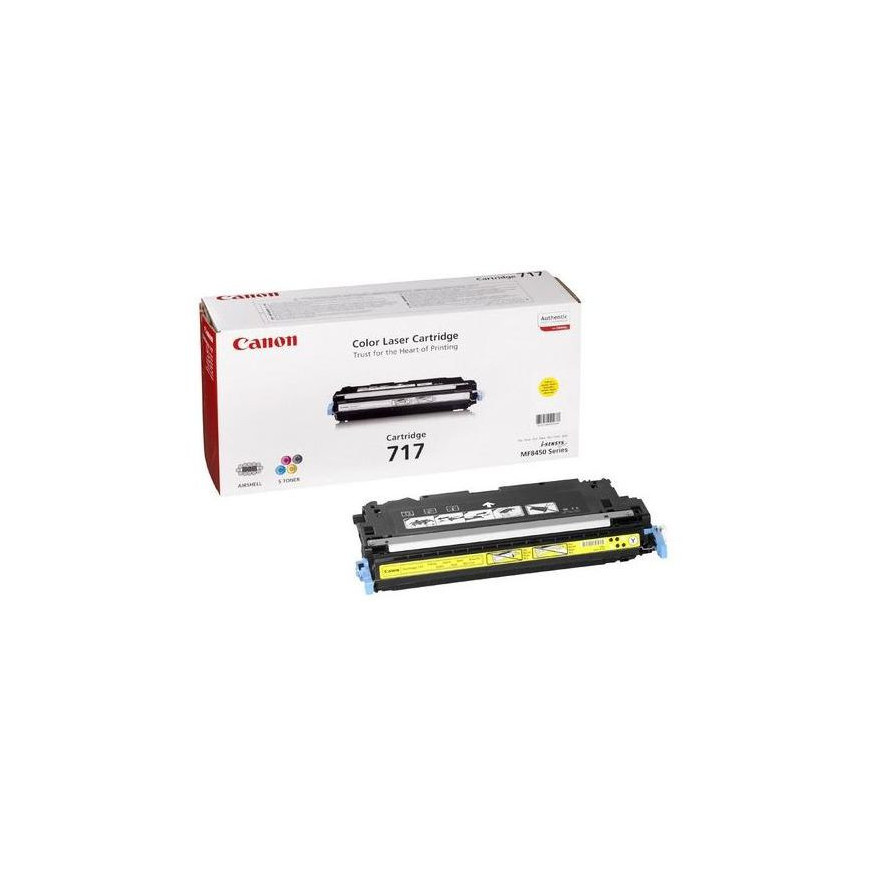 Canon Toner CRG 717 Yellow 4K 