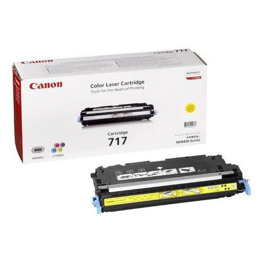 Canon Toner CRG 717 Yellow 4K 
