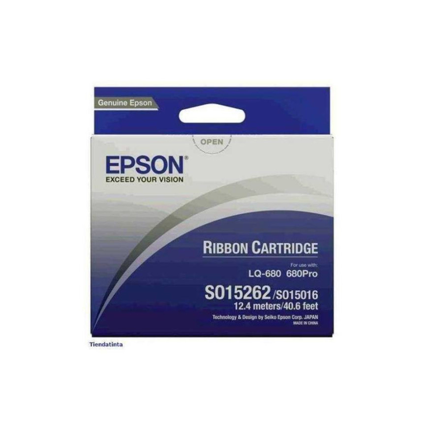 Epson Taśma LQ670/680/680 S015262 Black, 2 mln znaków