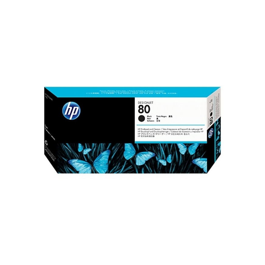 HP Tusz nr 80 C4871A Black 350ml 