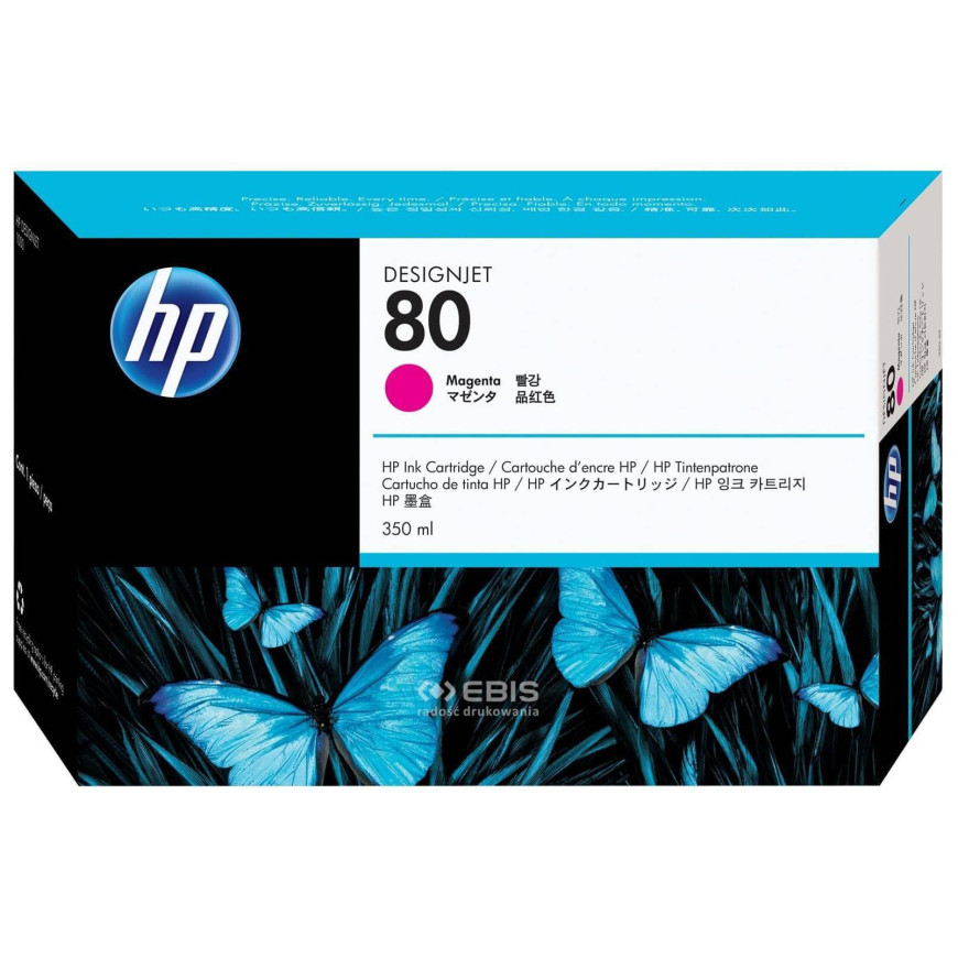 HP Tusz nr 80 C4847A Magenta 350ml 