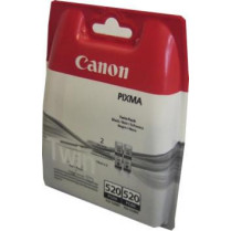 Canon Tusz PGI-520 Black 2pack 2 x 19 ml 