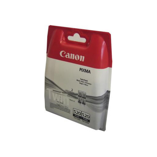 Canon Tusz PGI-520 Black 2pack 2 x 19 ml 