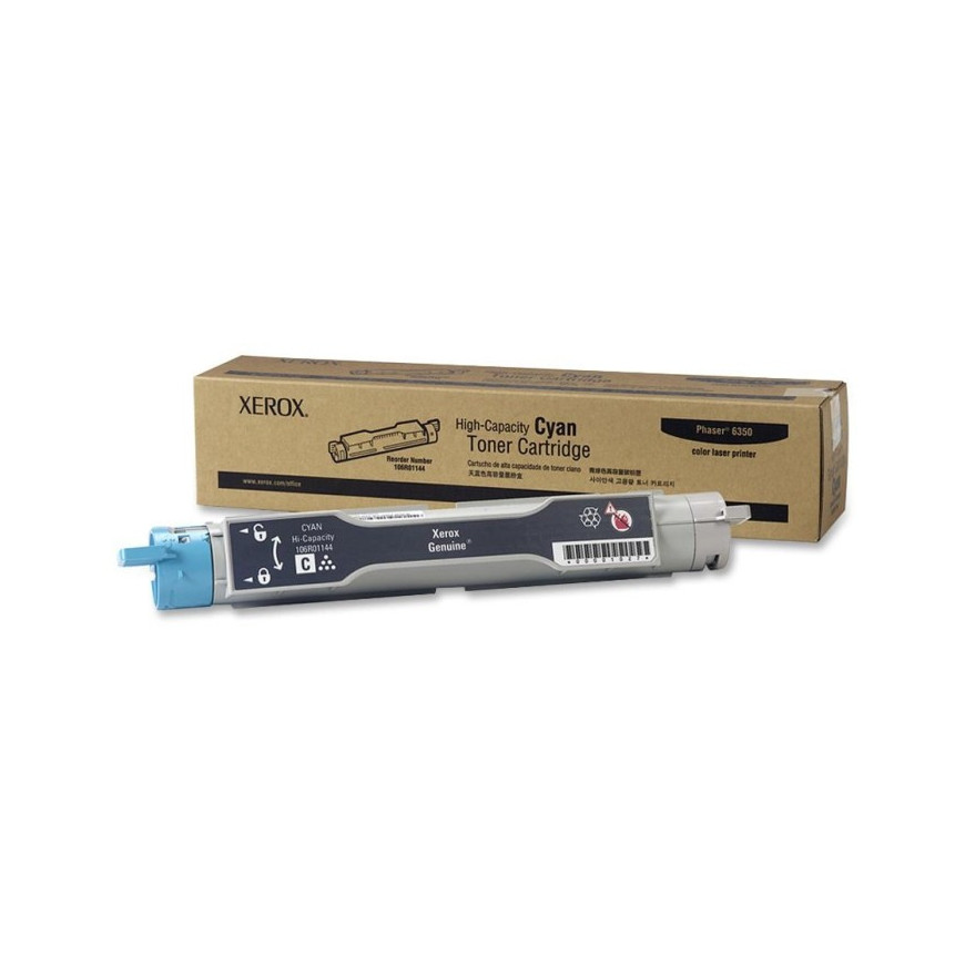 Xerox Toner Phaser 6350 106R01144 Cyan 8K
