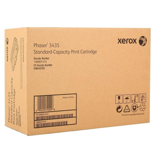 EOL Xerox Toner Phaser 3435 106R01414 4K Black