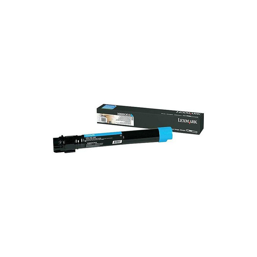 Lexmark Toner X950 X950X2CG Cyan 22K
