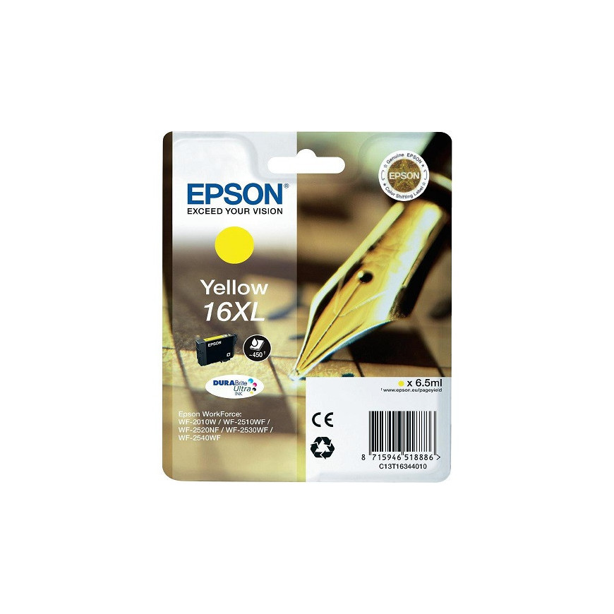 Epson Tusz 16XL WF2010 T1634 Yellow 6,5ml