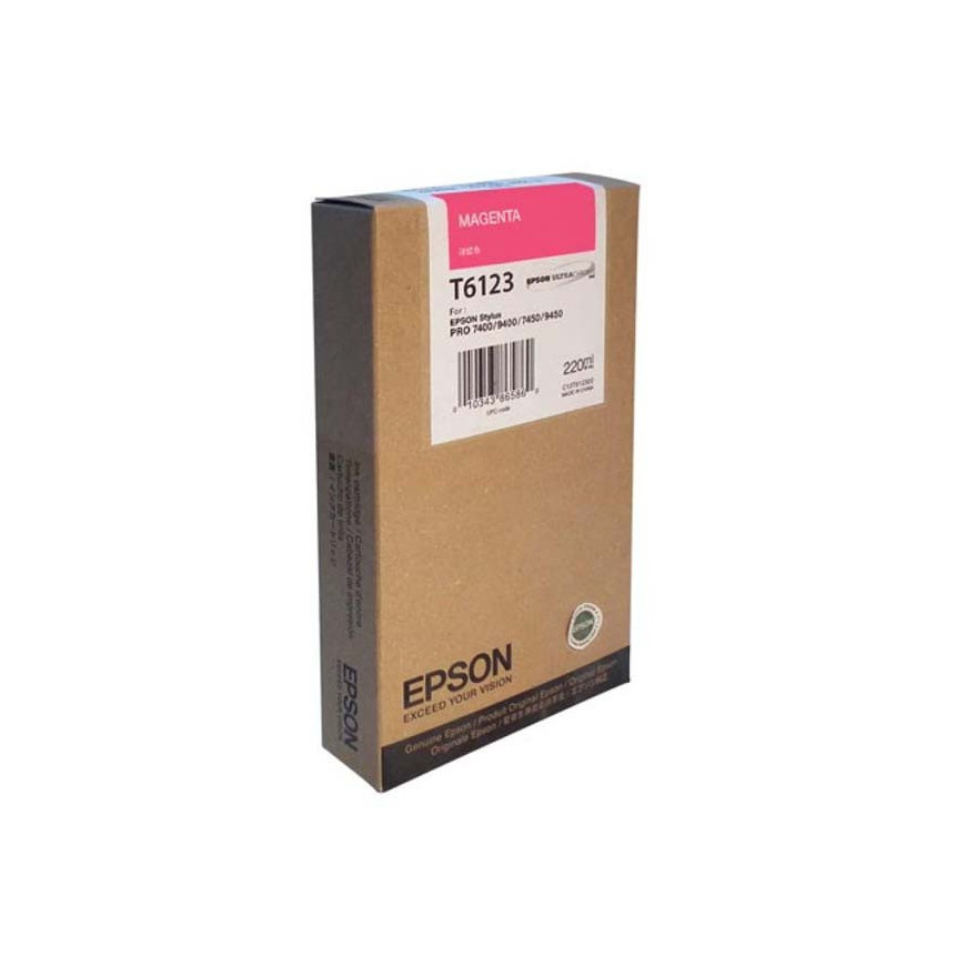 Epson Tusz Stylus Pro 7400 T6123 Magenta 220ml