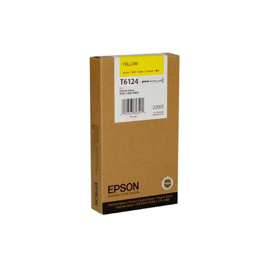 Epson Tusz Stylus Pro 7400 T6124 Yellow 220