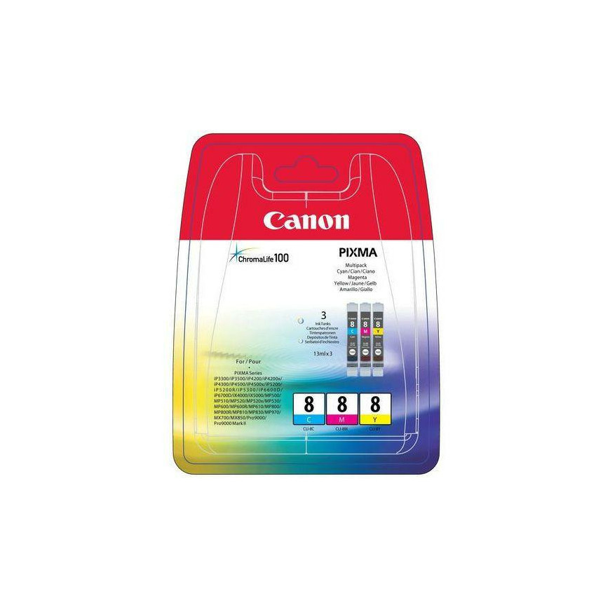 Canon Tusz CLI-8 CMY 3pack 3 x 420s 