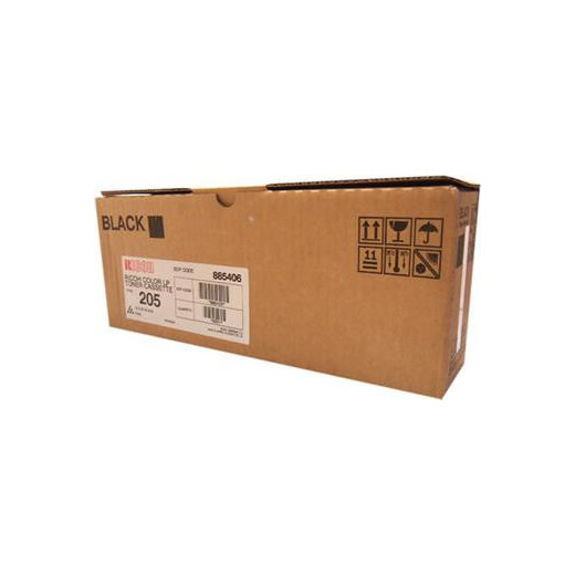 Ricoh Toner T205/ DT38 885406 Black 2K