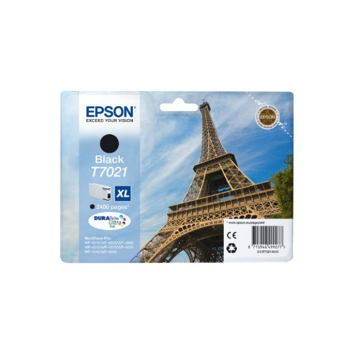Epson Tusz WP4000 T7021 XL Black 2,4K