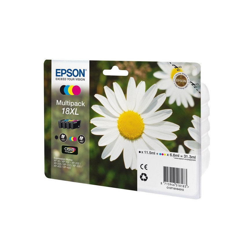 Epson Tusz 18XL Claria Home T1816 CMYK 4pack