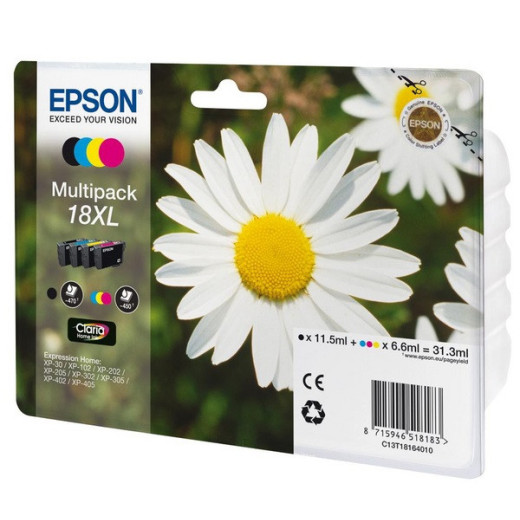 Epson Tusz 18XL Claria Home T1816 CMYK 4pack