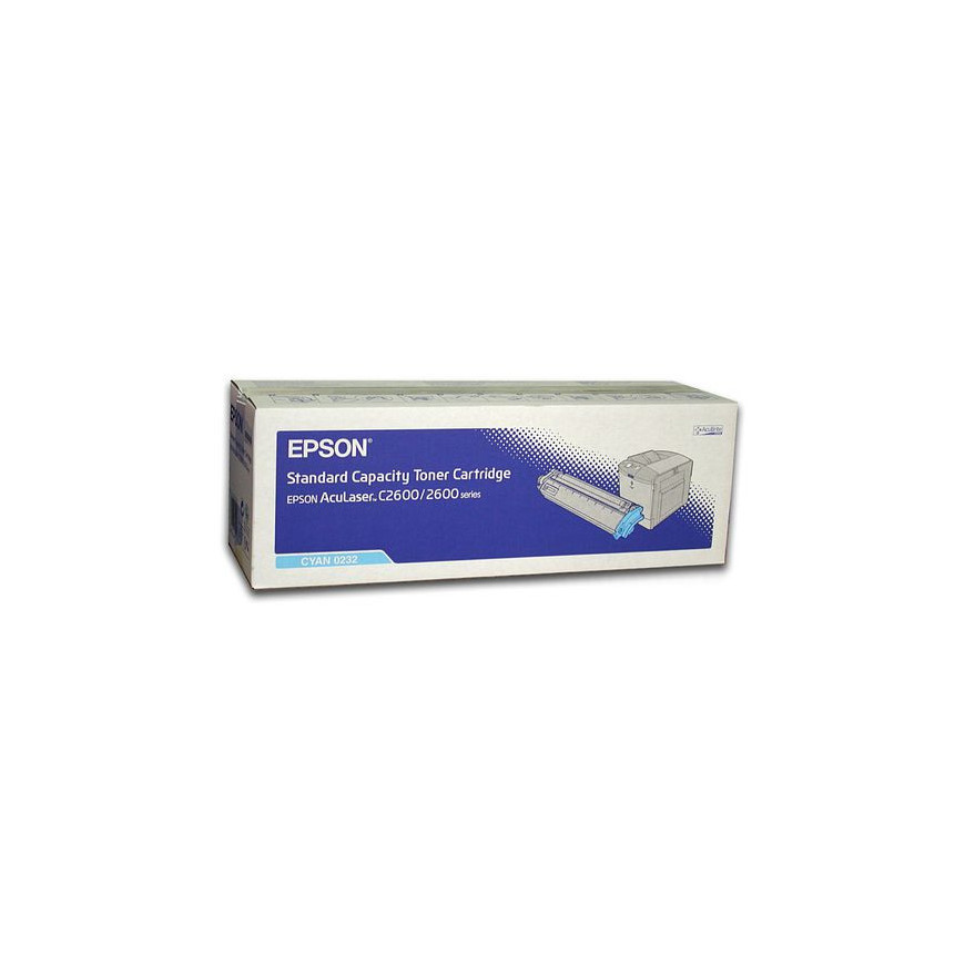 Epson Toner AcuLaser C2600 S050232 Cyan 2K