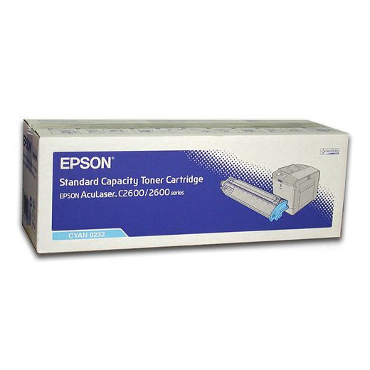 Epson Toner AcuLaser C2600 S050232 Cyan 2K