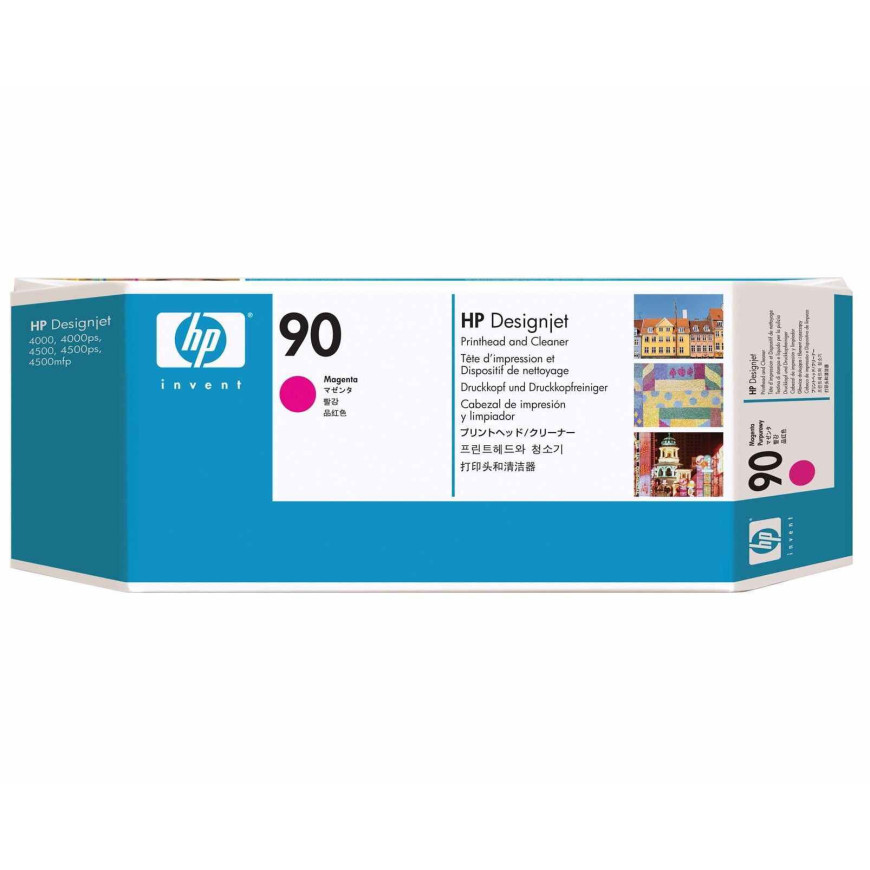 HP Głowica nr 90 C5056A Magenta 400ml 