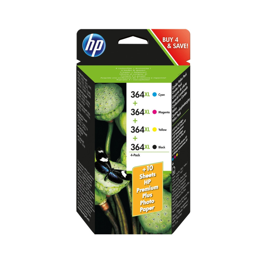 HP Tusz nr 364 SM596EE 4pack CMYK K-XL