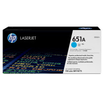 HP Toner nr 651A CE341A Cyan 16K 