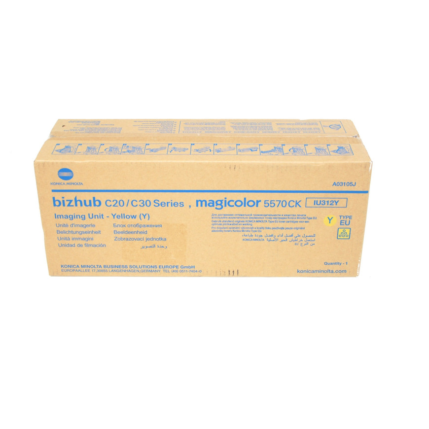 Minolta Bęben IU-312Y Yellow 30k A03105J 