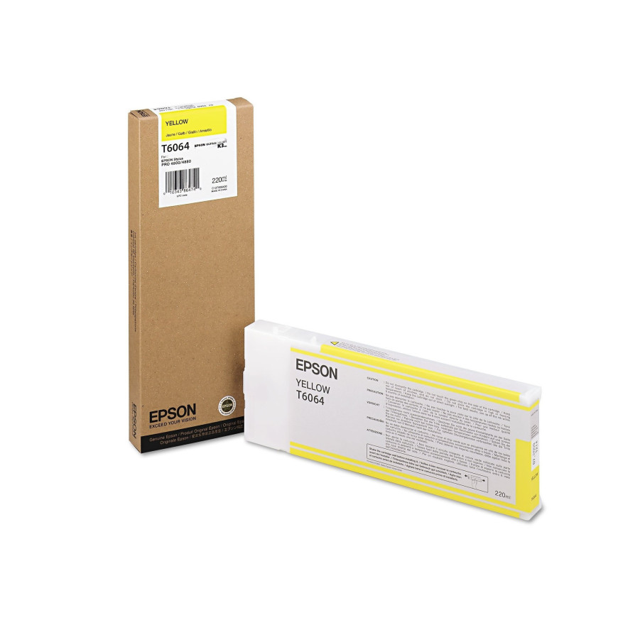 Epson Tusz Stylus Pro 4800 T6064 Yellow 220ml