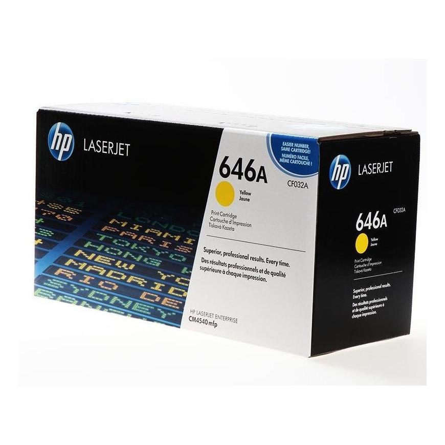 HP Toner nr 646A CF032A Yellow 12,5K
