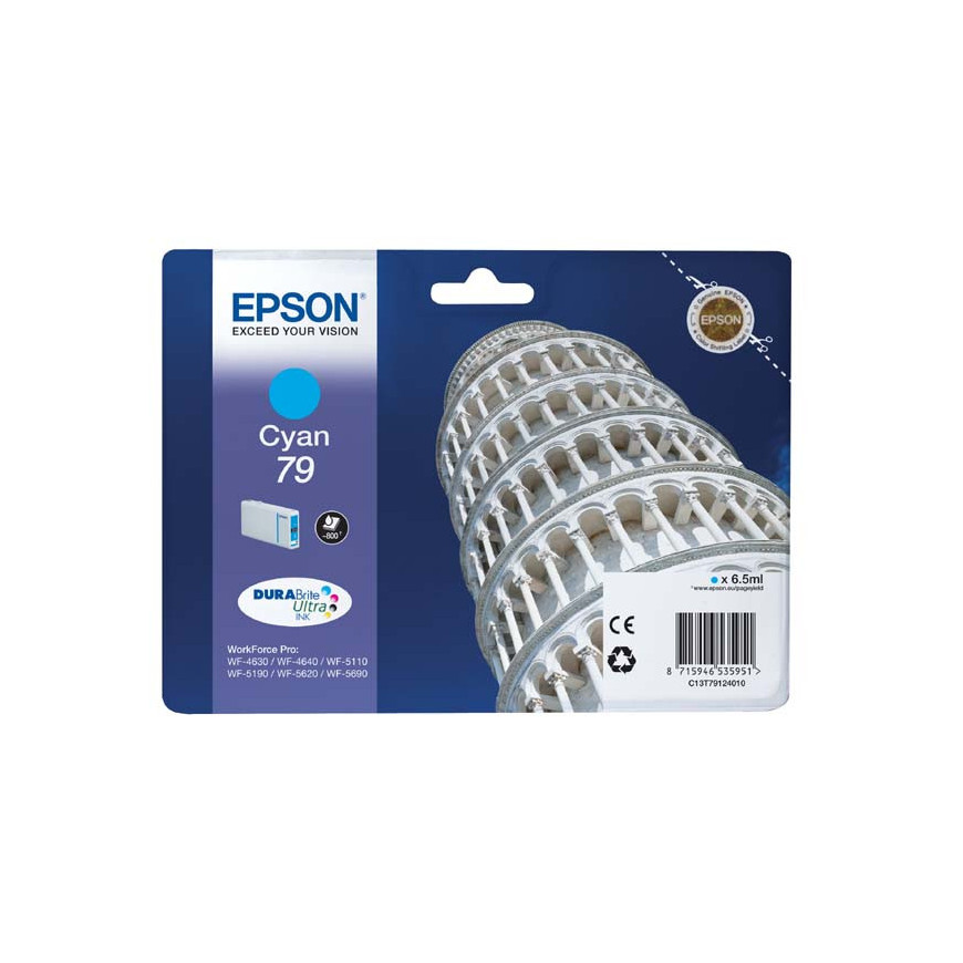 Epson Tusz WF5110 T7912 Cyan 6,5ml
