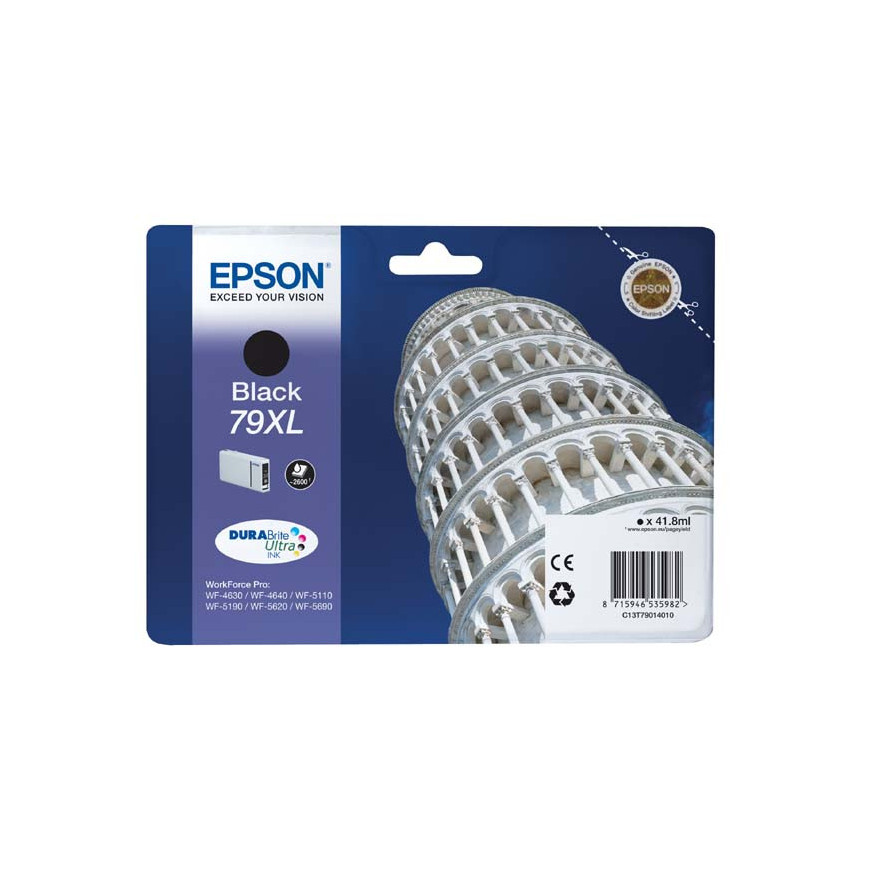 Epson Tusz WF5620 T7901 XL Black 41,8ml