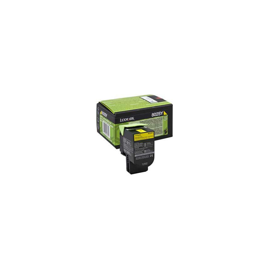 Lexmark Toner 80C2SY0 Yellow 2K CX310dn, CX310n, CX410de, CX410de DSV EG