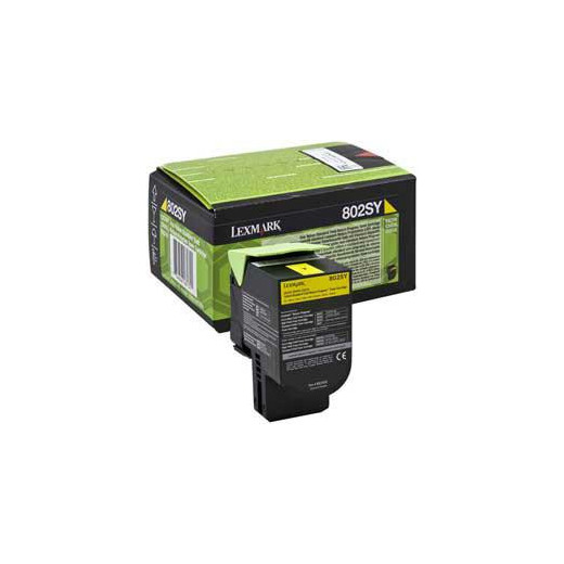 Lexmark Toner 80C2SY0 Yellow 2K CX310dn, CX310n, CX410de, CX410de DSV EG