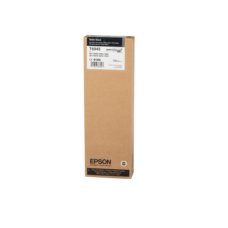 Epson Tusz SC-T3000C T6945 Matte Black 700ml
