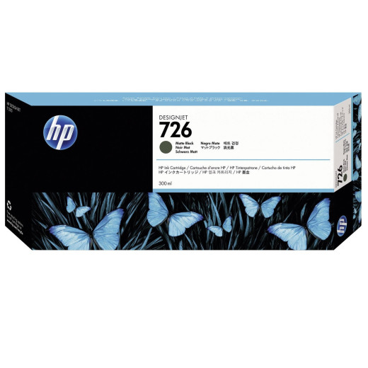 HP Tusz nr 726 CH575A matte black 300ml 