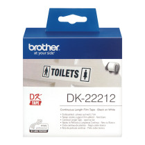 Brother Taśma DK-22212 62mmX15,24m biała