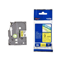 Brother Taśma TZE-621 czarny druk/żółty podkład 8m/9mm