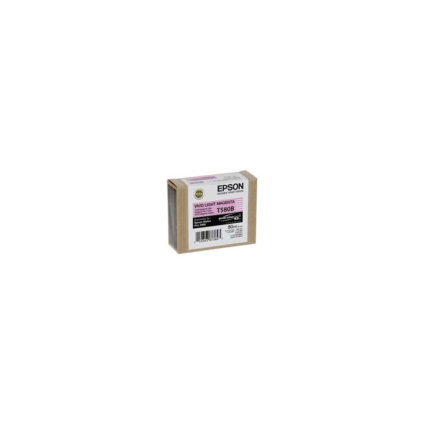 Epson Tusz Stylus Pro 3800 T580B Vivid Light Magenta 80ml