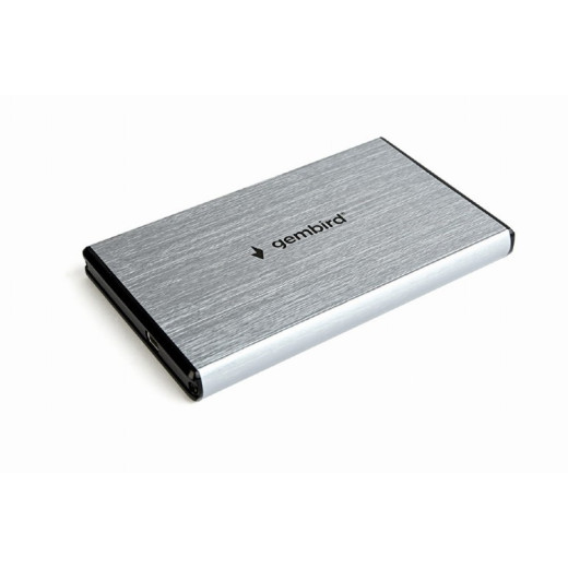 Gembird Obudowa dla dysków 2.5 USB3.0/aluminium/szara
