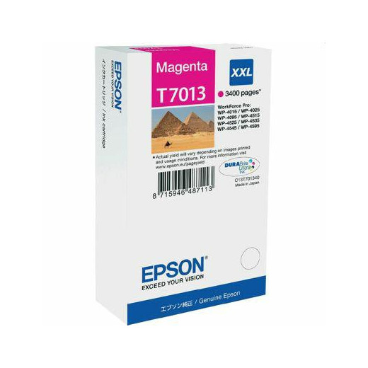 Epson Tusz WP400/4500 T701 XXL Magenta 3.4K