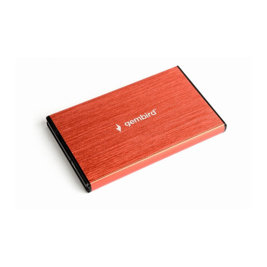 Gembird Obudowa dla dysków 2.5 USB3.0/czerwona